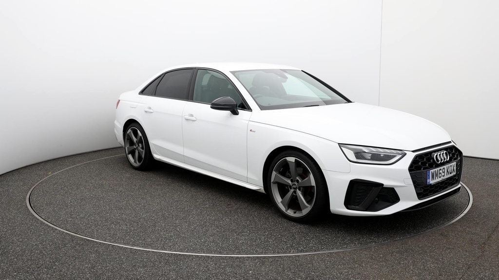 Compare Audi A4 Black Edition WM69KOX White
