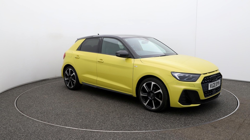 Compare Audi A1 S Line Style Edition VU20BYN Yellow