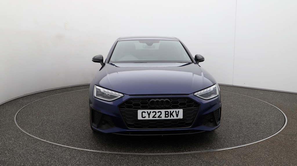 Compare Audi A4 Black Edition CY22BKV Blue