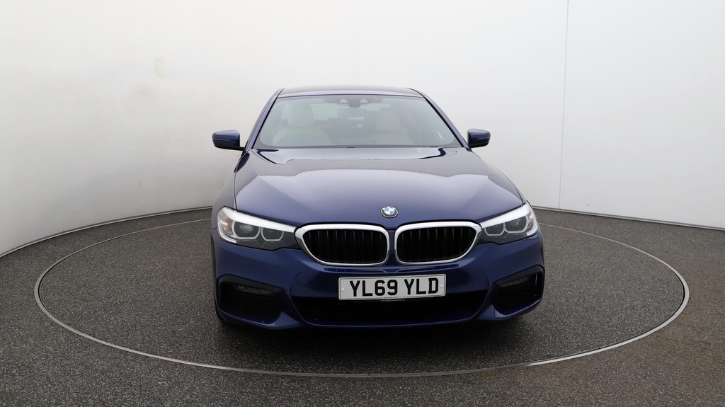Compare BMW 5 Series M Sport YL69YLD Blue