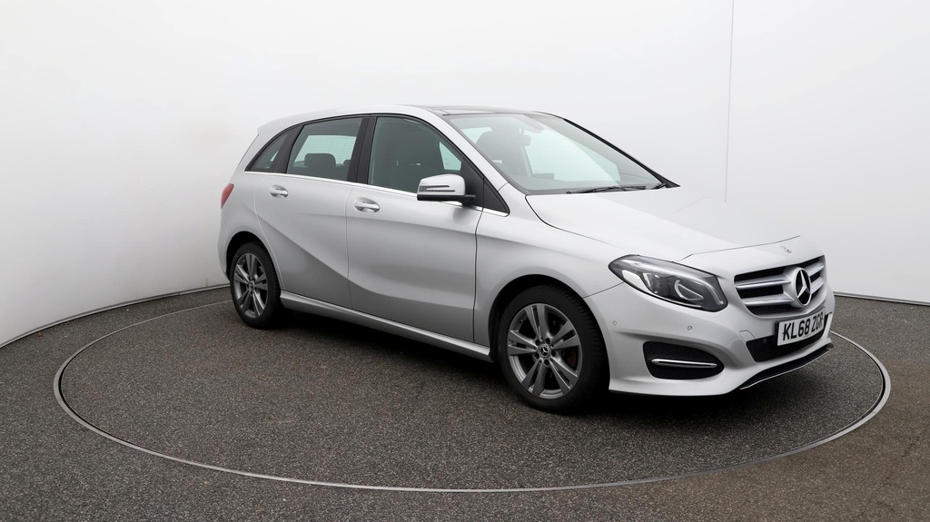Compare Mercedes-Benz B Class Exclusive Edition KL68ZGR Silver