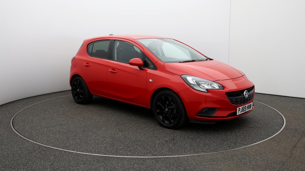 Compare Vauxhall Corsa Corsa Griffin PJ69HWW Red