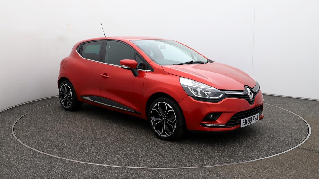 Compare Renault Clio Iconic Tce EK69KHA Red