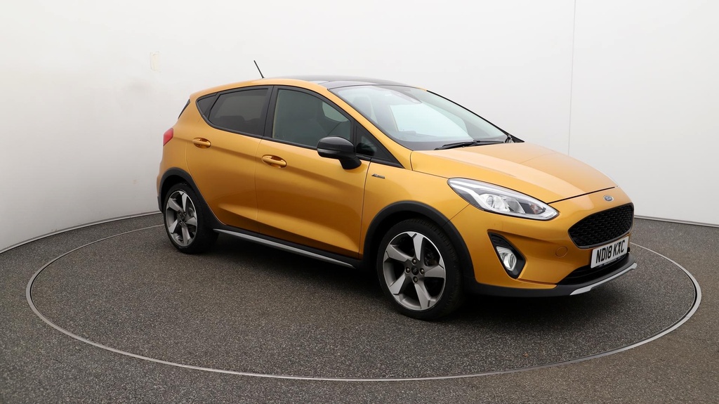 Compare Ford Fiesta Active X ND18KXC Yellow