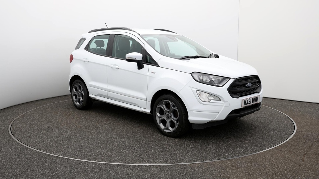 Compare Ford Ecosport St-line MX21WNW White