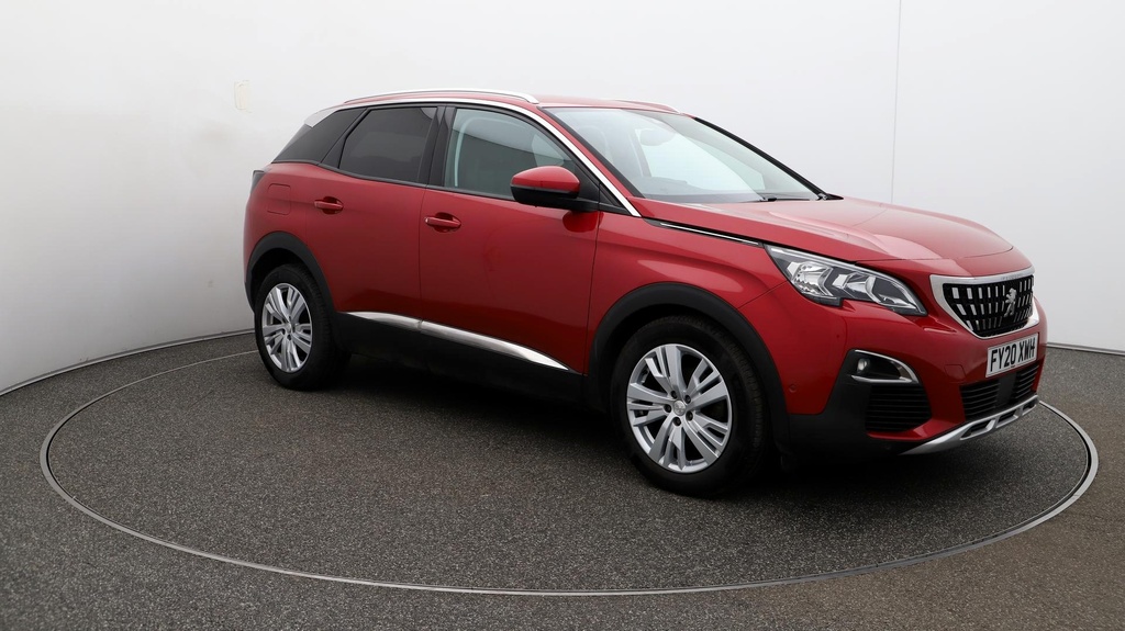 Compare Peugeot 3008 Allure FY20XWH Red