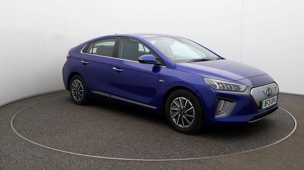 Compare Hyundai Ioniq Premium BF21OFA Blue