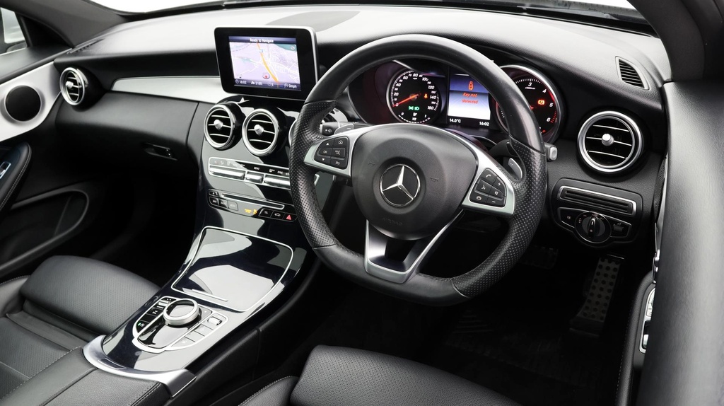 Compare Mercedes-Benz C Class Amg Line YH18YXO Silver