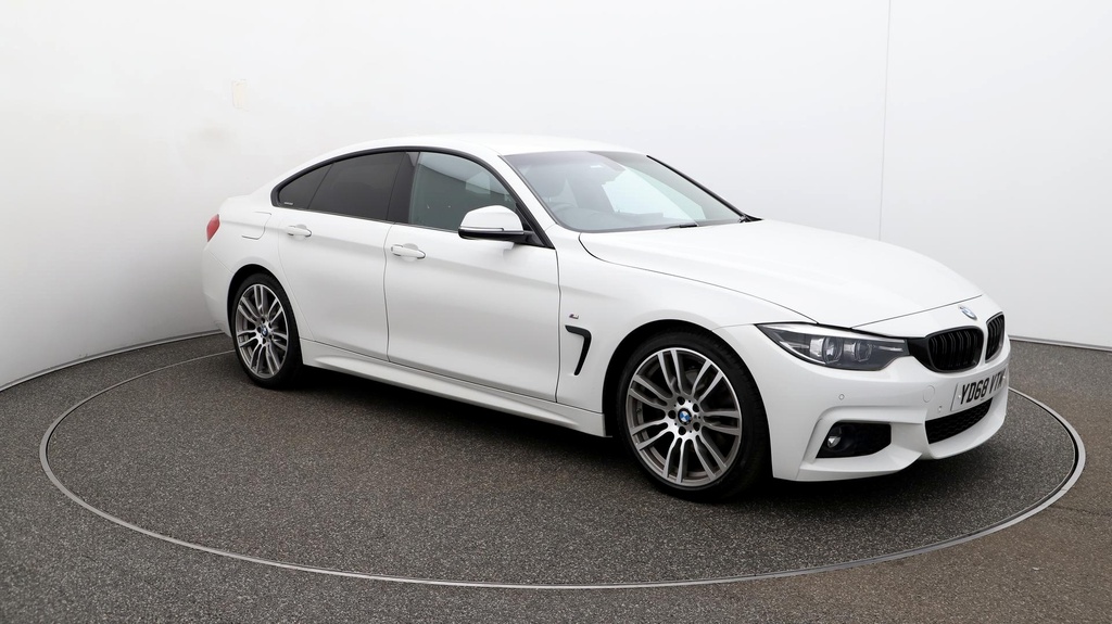 Compare BMW 4 Series Gran Coupe M Sport YD68VTM White