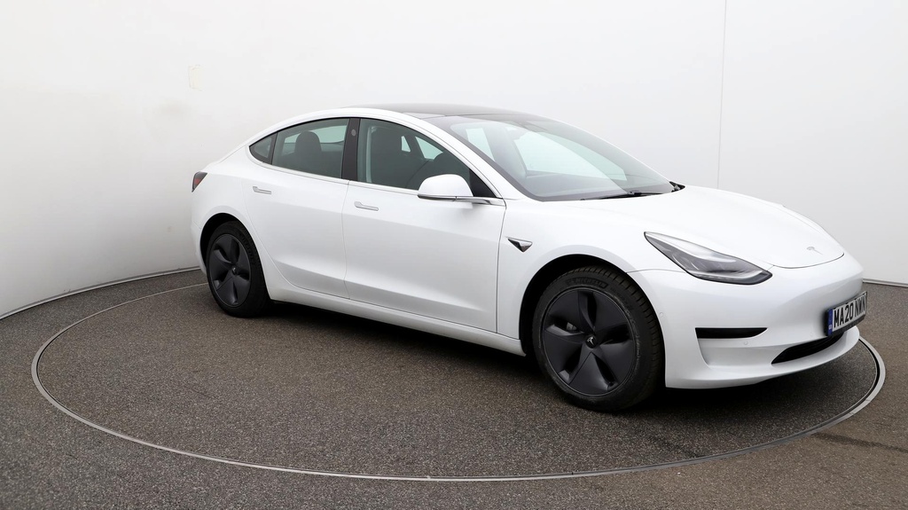 Compare Tesla Model 3 Standard Range Plus MA20NWN White