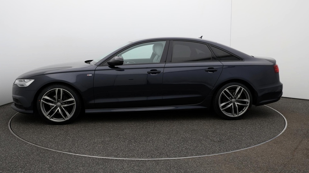 Compare Audi A6 Saloon Black Edition YC18VAA Blue