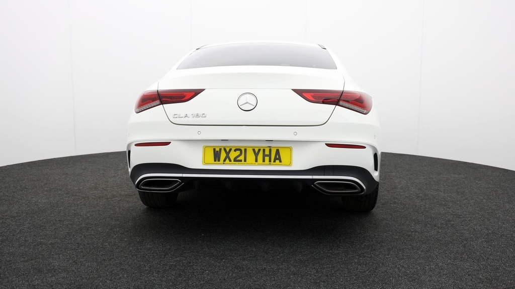 Compare Mercedes-Benz CLA Class Amg Line WX21YHA White