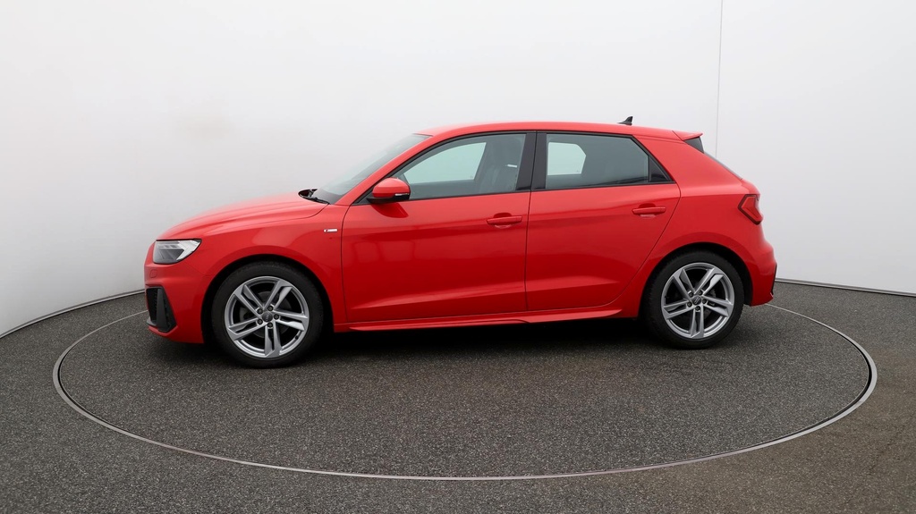 Compare Audi A1 S Line VN19HCG Red