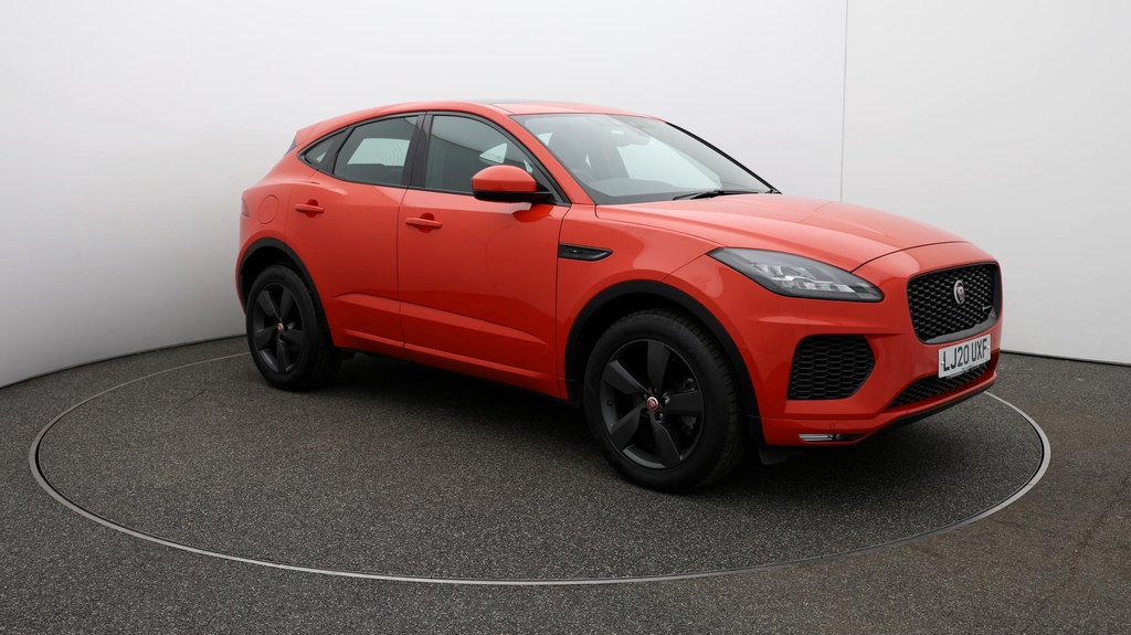 Jaguar E-Pace Chequered Flag Red #1
