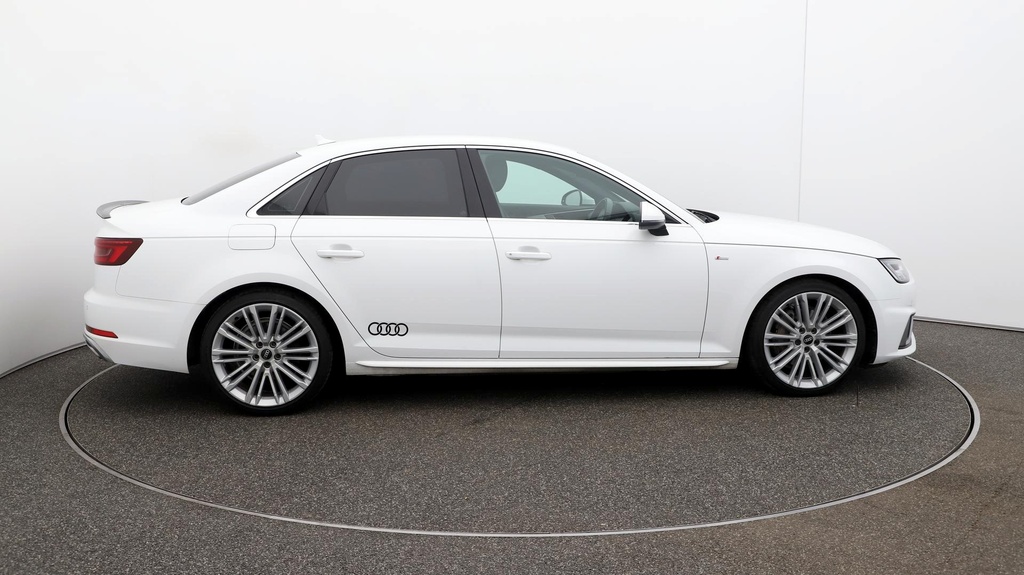 Compare Audi A4 S Line YH19FXB White