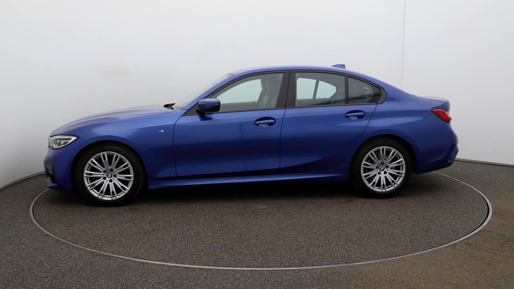 Compare BMW 3 Series M Sport PO20VUA Blue