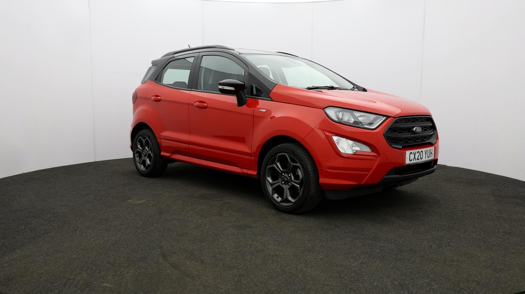 Compare Ford Ecosport St-line CX20YUH Red