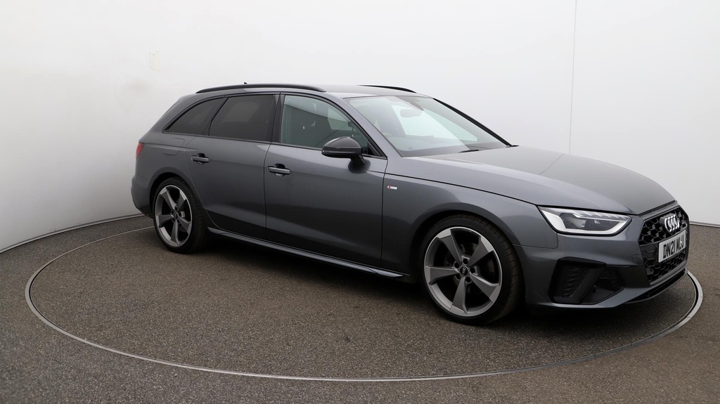Compare Audi A4 Avant Black Edition DN21MLU Grey