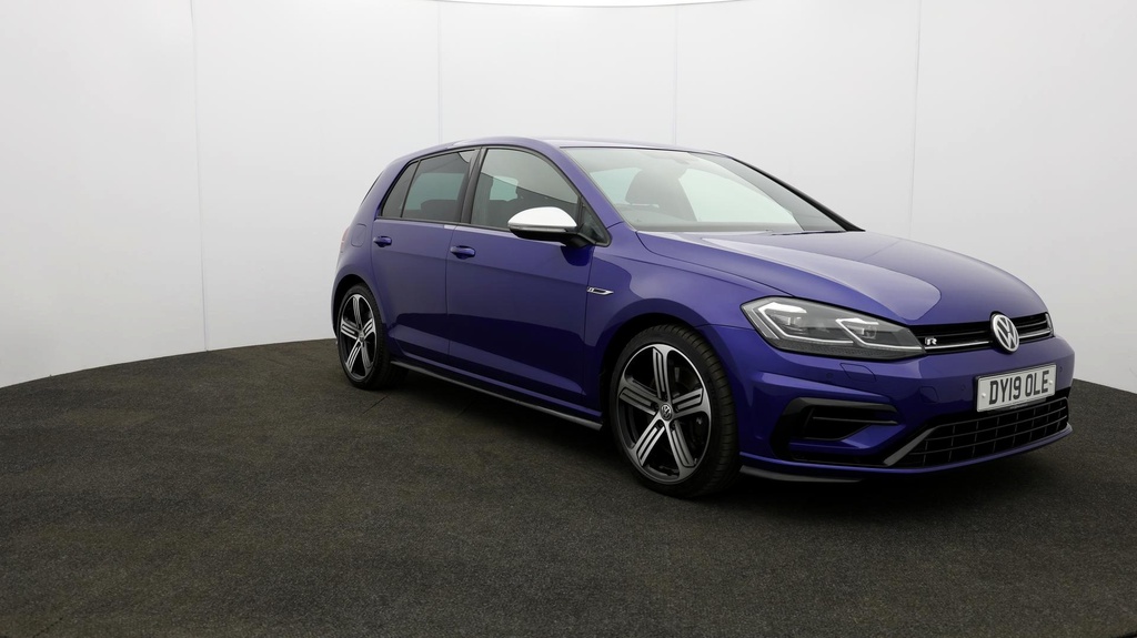 Compare Volkswagen Golf R DY19OLE Blue