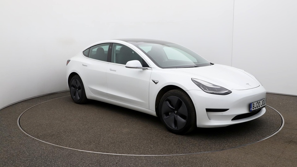 Compare Tesla Model 3 Standard Range Plus BJ20JOU White