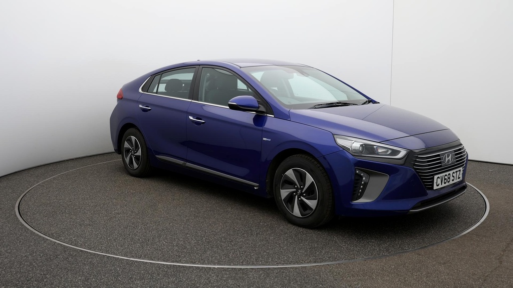 Compare Hyundai Ioniq Premium CV68STZ Blue