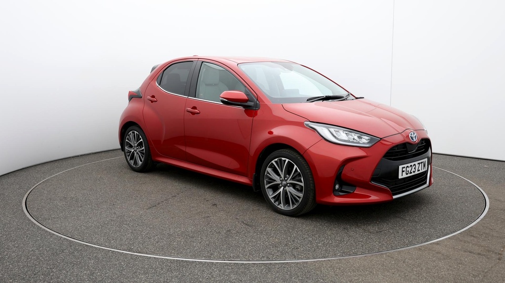 Compare Toyota Yaris Excel FG23ZTM Red