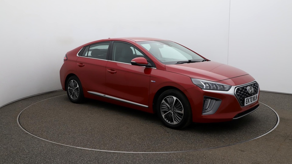 Compare Hyundai Ioniq Premium EK70WLN Red