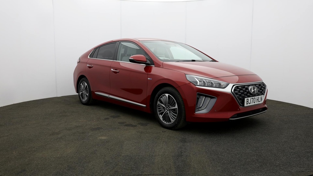 Compare Hyundai Ioniq Premium Se BJ70HLN Red