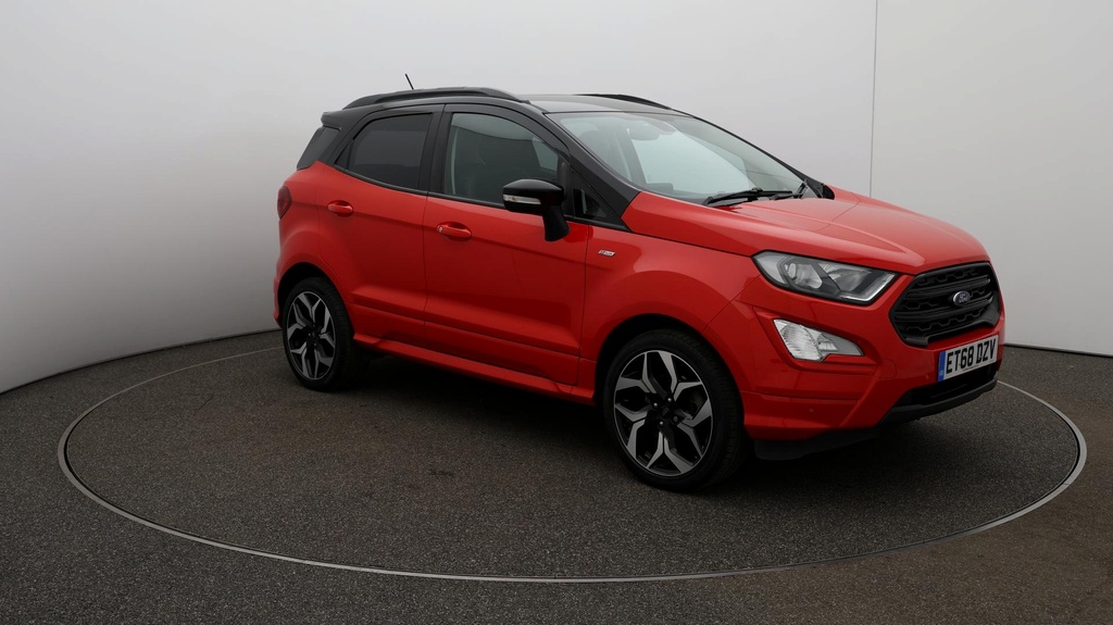 Compare Ford Ecosport St-line ET68DZV Red