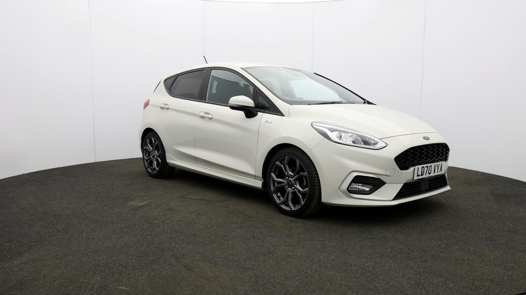 Compare Ford Fiesta St-line Edition LD70VYA White