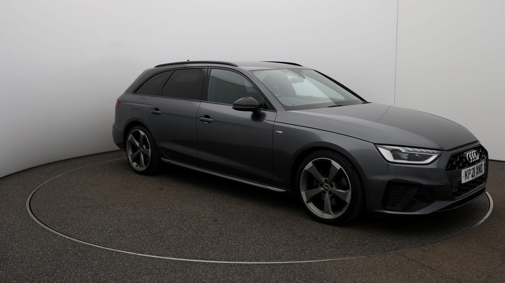 Compare Audi A4 Avant Black Edition KP21XNO Grey