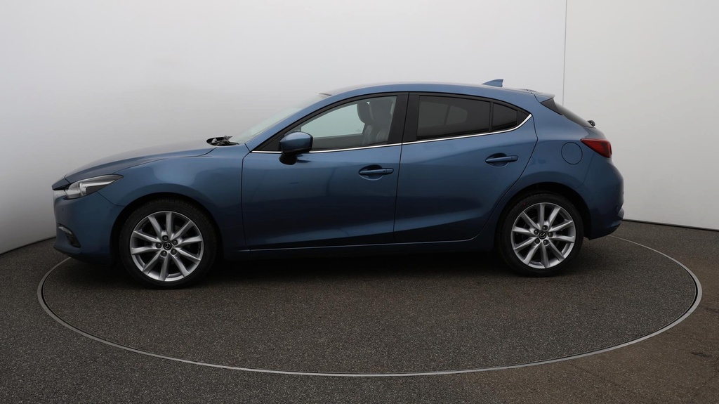Compare Mazda 3 Sport Nav AX18SSK Blue