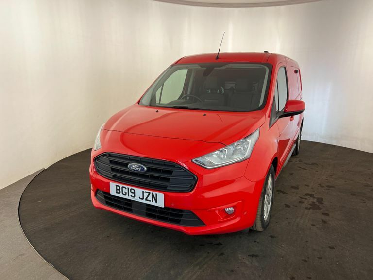 Compare Ford Transit Connect 240 Tdci 120 L2h1 Limited Ecoblue Lwb Low Roof 18 BG19JZN Red