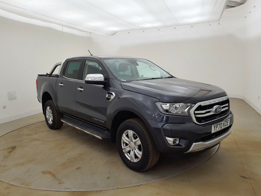 Compare Ford Ranger Tdci 170 Limited Ecoblue 4X4 Double Cab With Tonne YP70KZE Grey