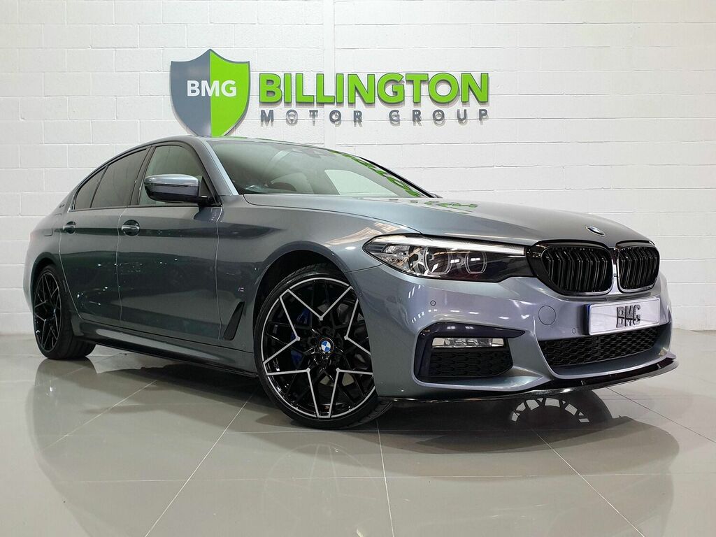 Compare BMW 5 Series Saloon 2.0 530E 9.2Kwh M Sport Euro 6 Ss 4 FN18EHL Blue