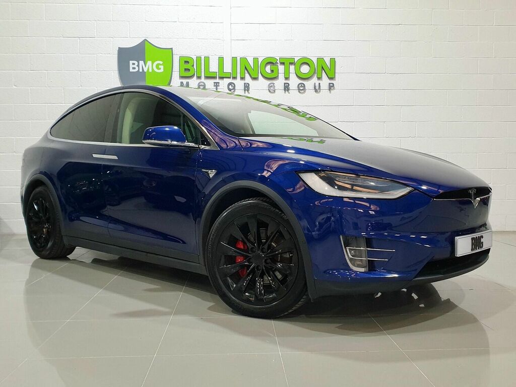Tesla Model X All Models Blue #1