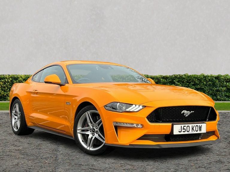 Compare Ford Mustang Gt Auto J50KOW Orange