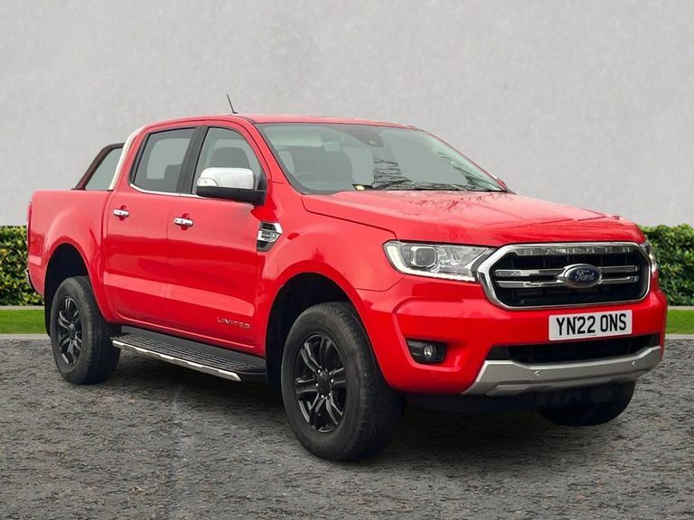 Compare Ford Ranger Limited Ecoblue 4X YN22ONS Red