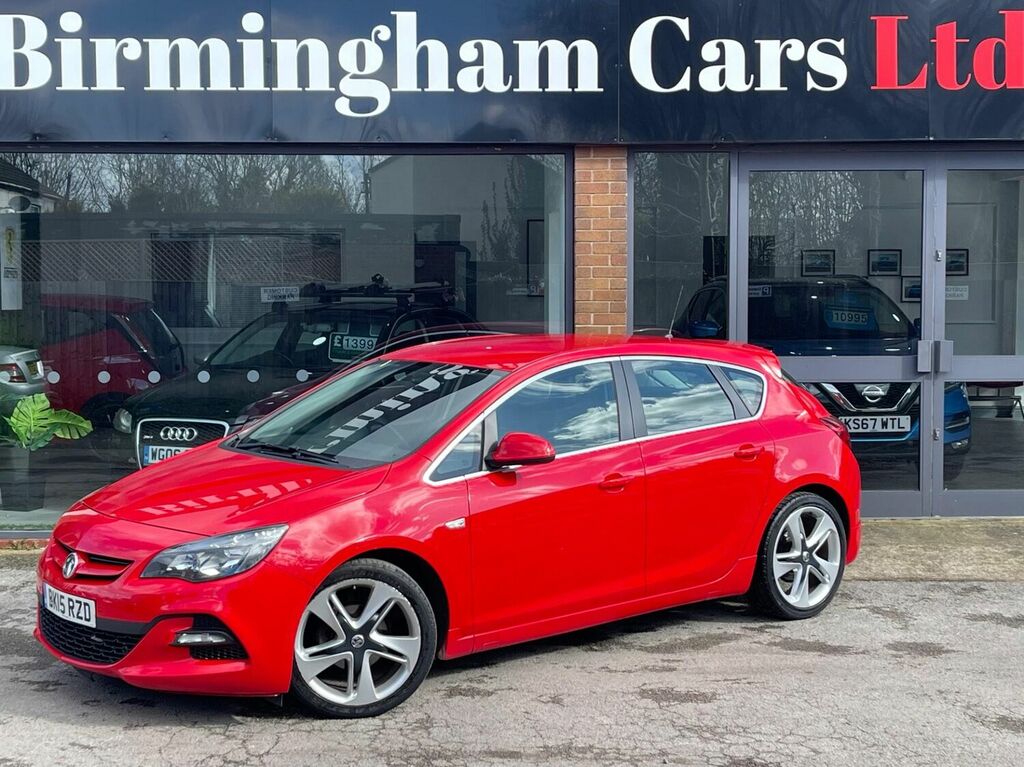Compare Vauxhall Astra Astra Limited Edition BK15RZD Red