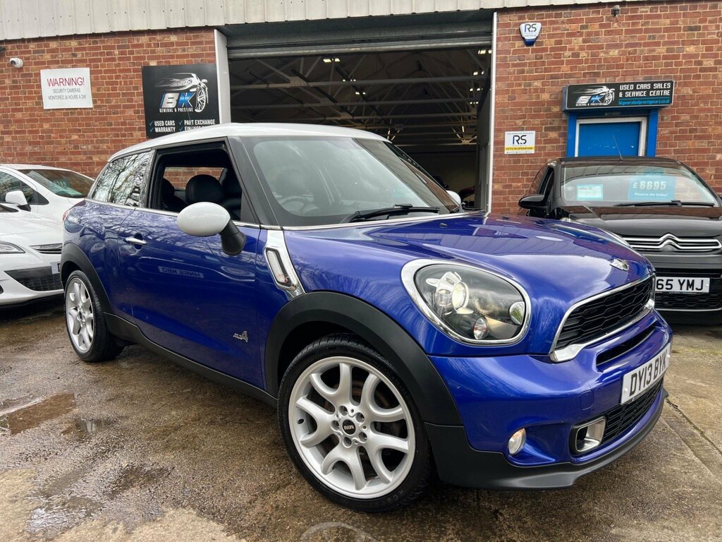 Compare Mini Paceman 1.6 Cooper S DY13BYK Blue