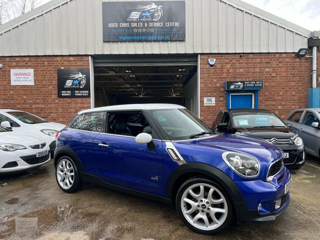 Compare Mini Paceman 1.6 Cooper S DY13BYK Blue