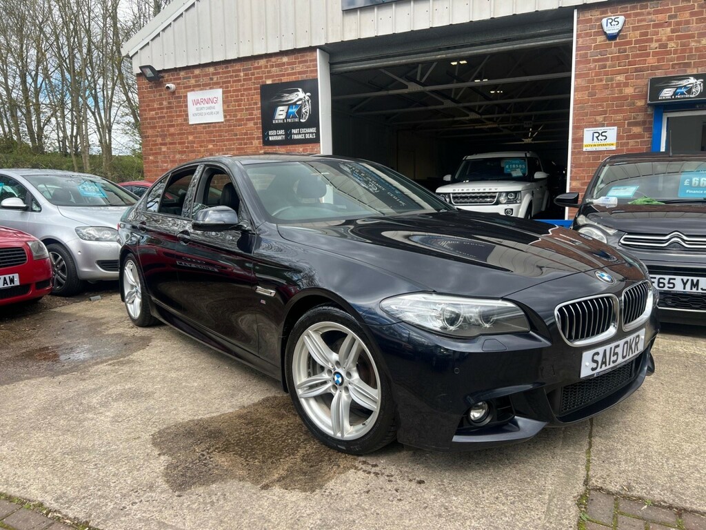 Compare BMW 5 Series 2.0 520D M SA15OKR Black