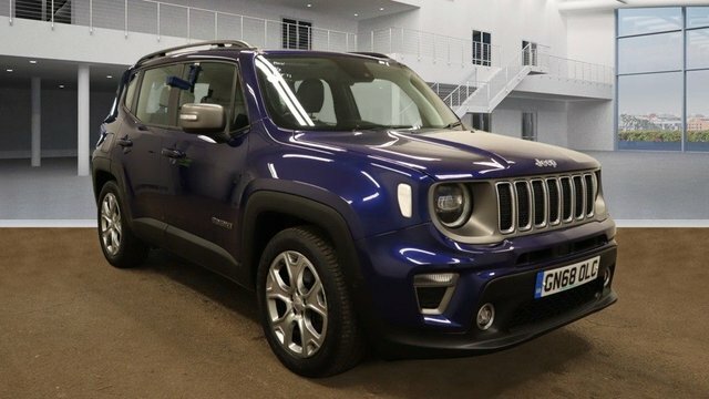 Compare Jeep Renegade 1.0 Limited 118 Bhp GN68OLC Blue