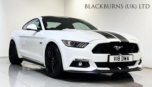 Compare Ford Mustang 5.0 Gt 410 Bhp V18DWA White