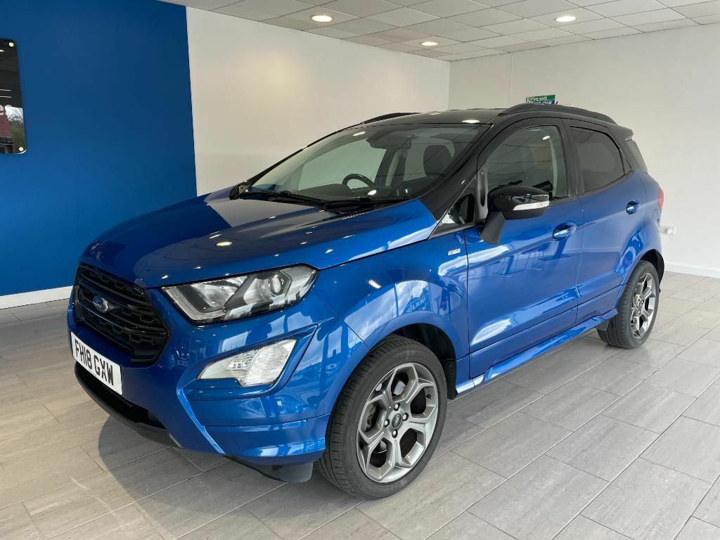 Compare Ford Ecosport 1.0T Ecoboost St-line Suv Euro 6 FH18GXW Blue
