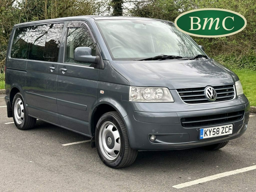 Compare Volkswagen Caravelle 2.5 Tdi Pure Drive Executive Tiptronic Euro 4 KY58ZCF Grey