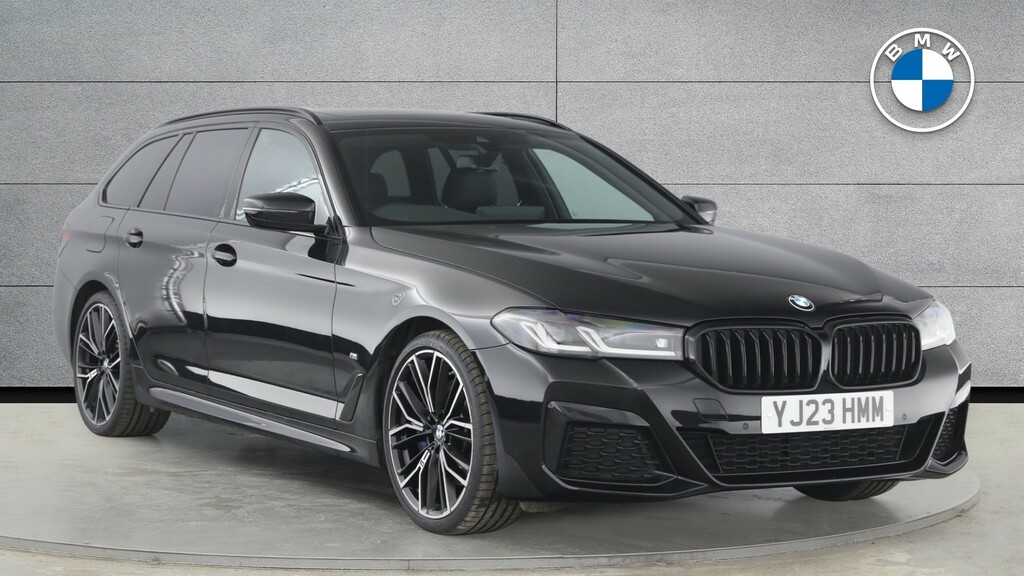 Compare BMW 5 Series 520D M Sport Touring YJ23HMM 