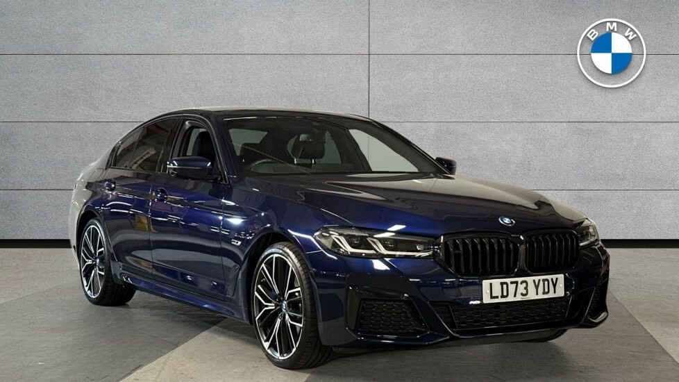 Compare BMW 5 Series 530E M Sport Saloon LD73YDY 