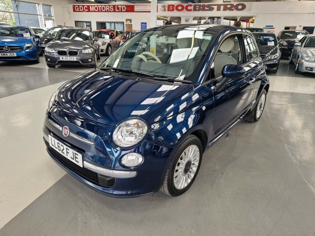 Compare Fiat 500 2012 62 1.2 LL62FJE Blue