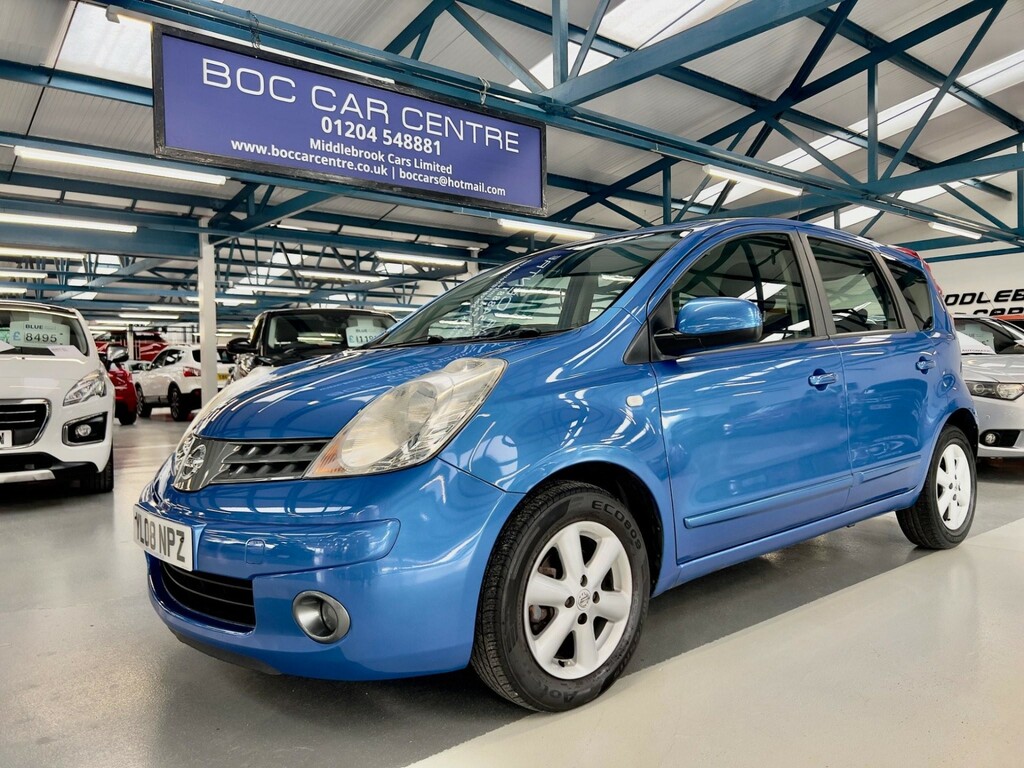 Compare Nissan Note 2008 08 1.6 YL08NPZ Blue